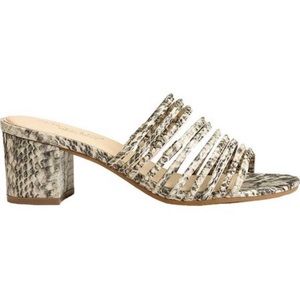 Aerosoles snake print healed sandal